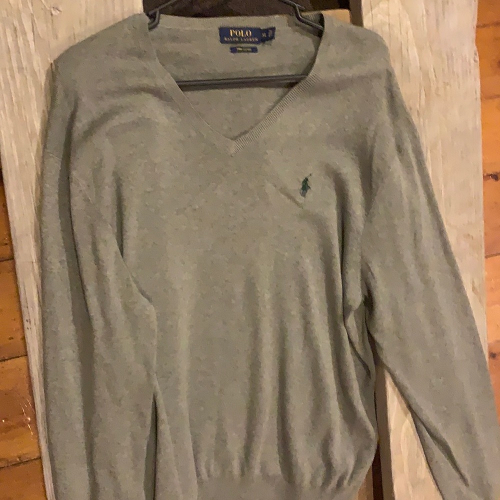 Polo by Ralph Lauren Pima cotton xl v neck sweater